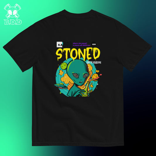 BOD™ Stoned Alien Unisex Heavyweight T-shirt